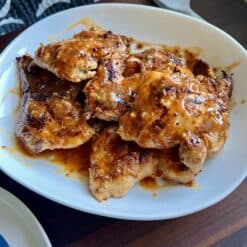 hot honey mustard chicken