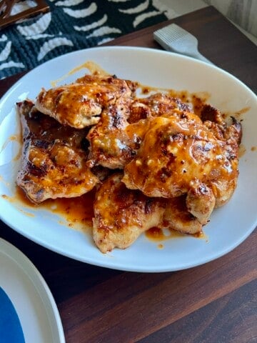 hot honey mustard chicken