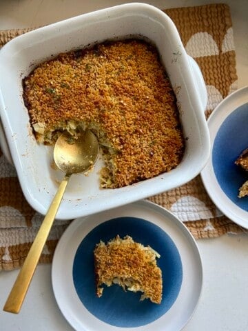 crunchy cabbage bake
