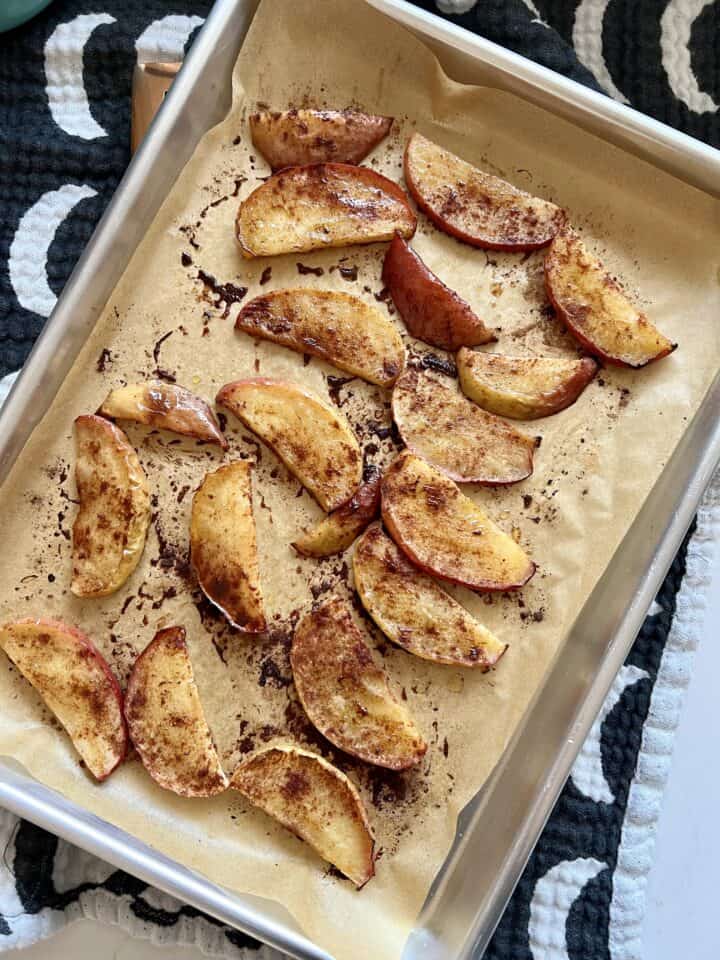 Easy Baked Apple Slices - Hungry Happens