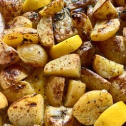 greek lemon potatoes