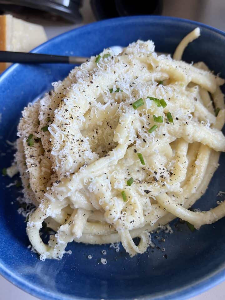 cauliflower alfredo pasta