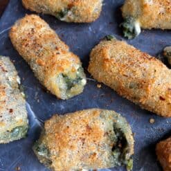 spanakopita spring rolls