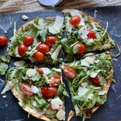 pizza tortilla salad