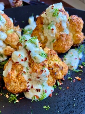 cauliflower wedge salad