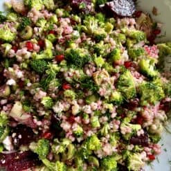 Greek Style Broccoli Salad