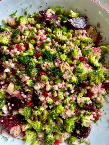 Greek Style Broccoli Salad