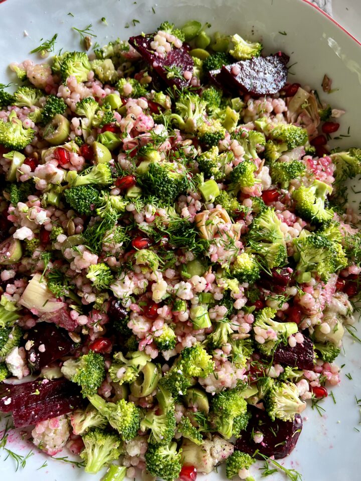 Greek Style Broccoli Salad