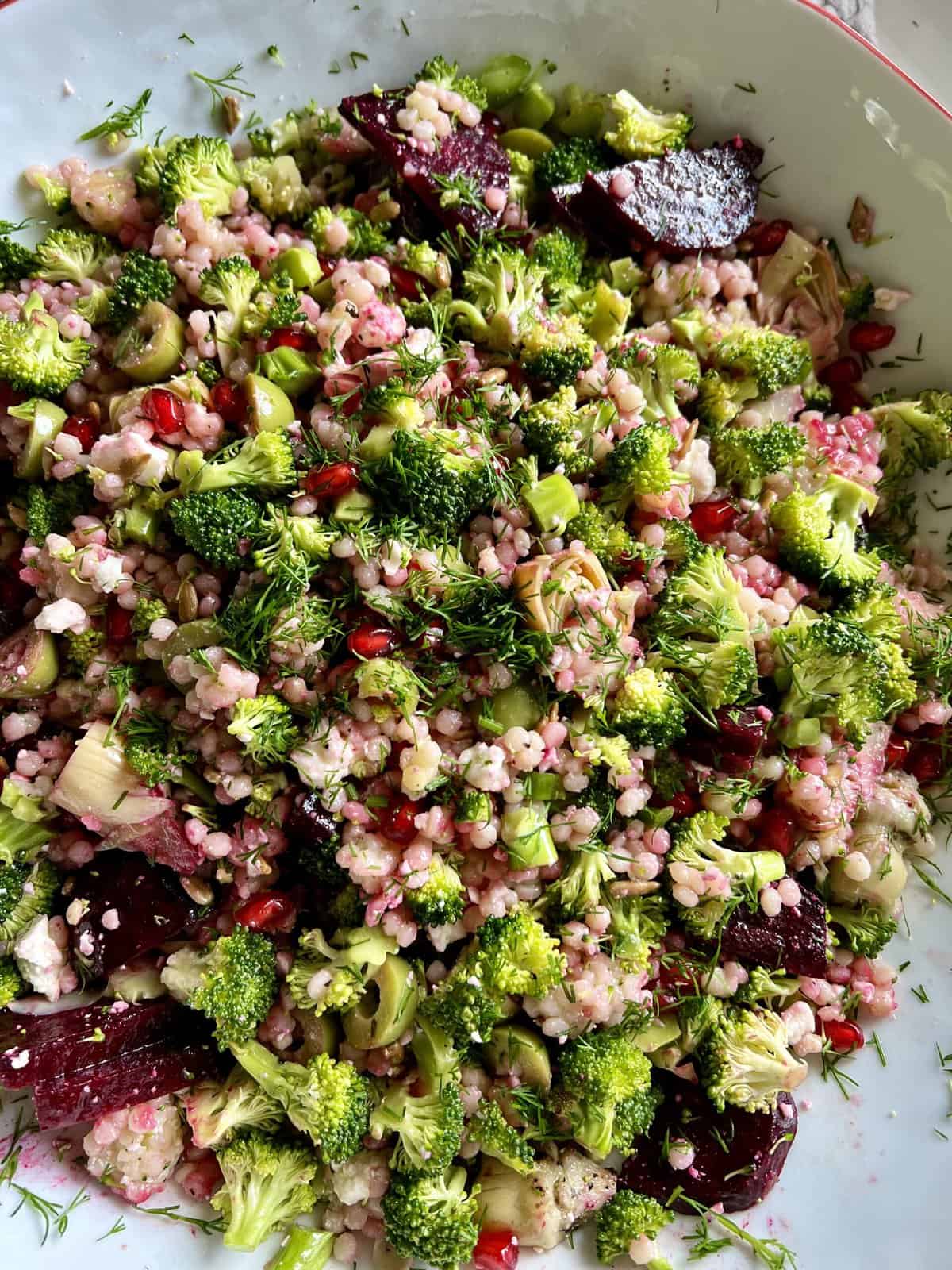 Maroulosalata (Greek Lettuce Salad) - Hungry Happens