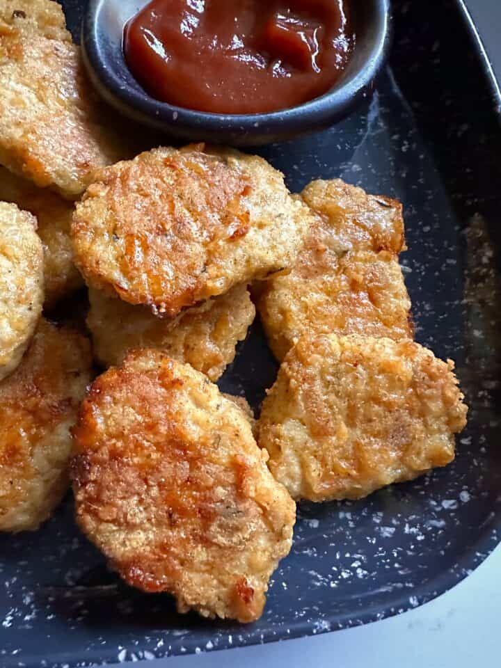 Keto Chicken Nuggets (Oven or Air Fryer) - Low Carb Yum