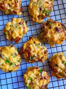 sausage egg cheese breakfast cookies