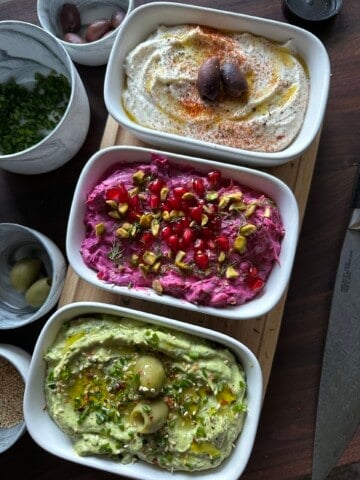 3 Greek Dips