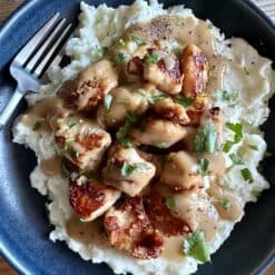 garlic gravy chicken