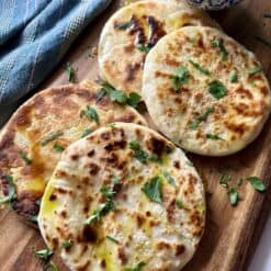 3 Ingredient pitas flatbread