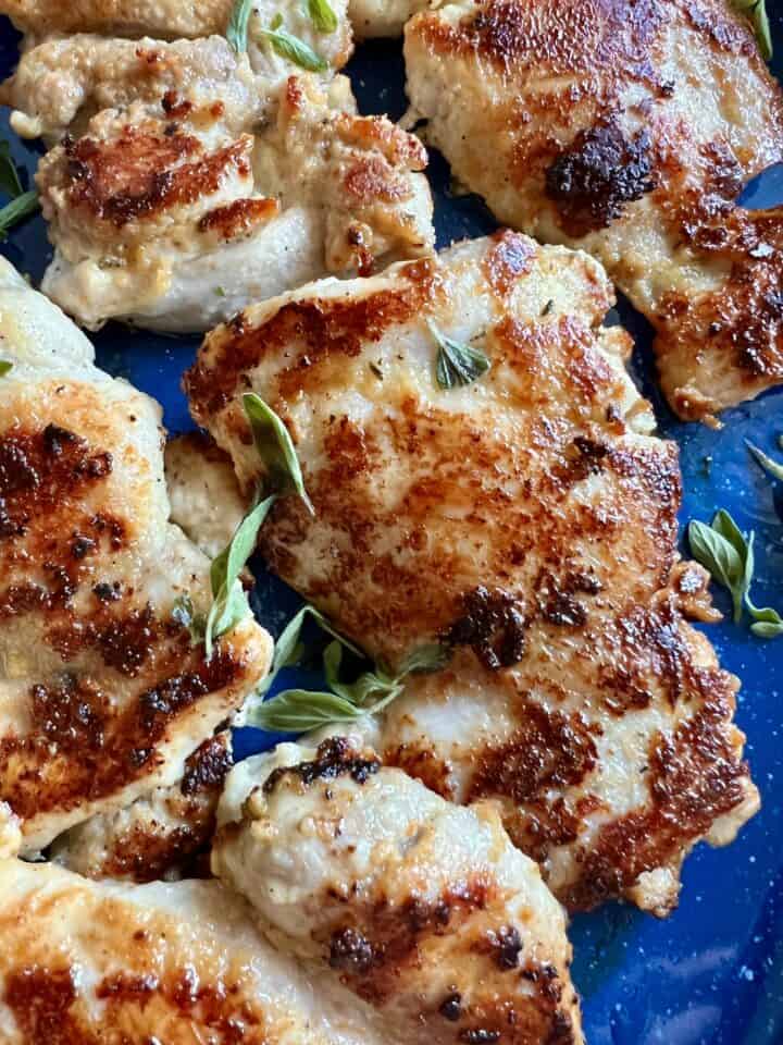 easy greek chicken thighs