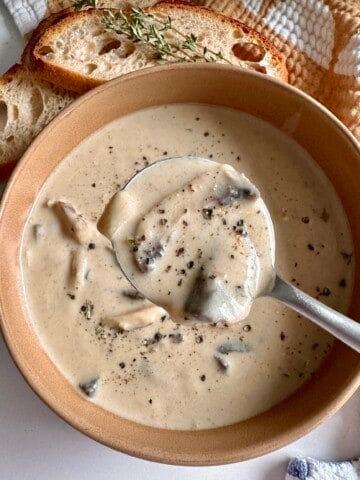 easy creamy mushroom soup