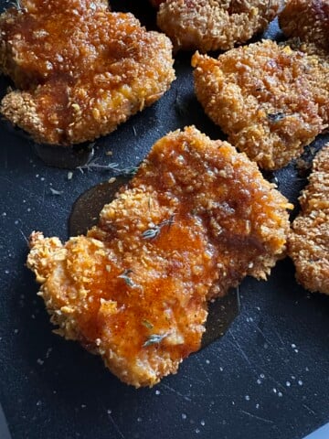 spicy crunchy chicken thighs