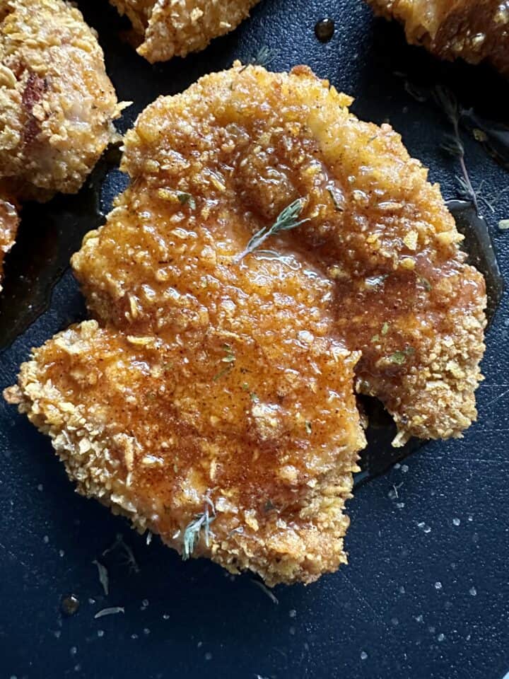 spicy crunchy chicken thighs