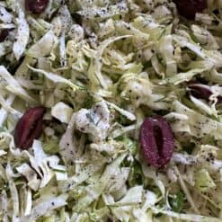 greek cabbage salad