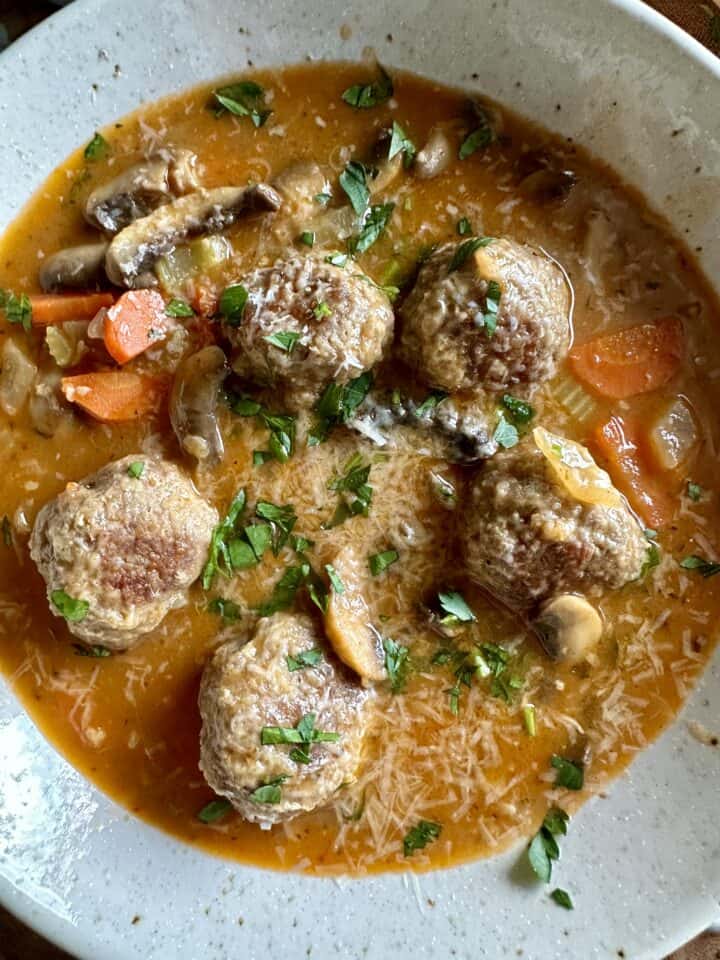 easy meatball soup