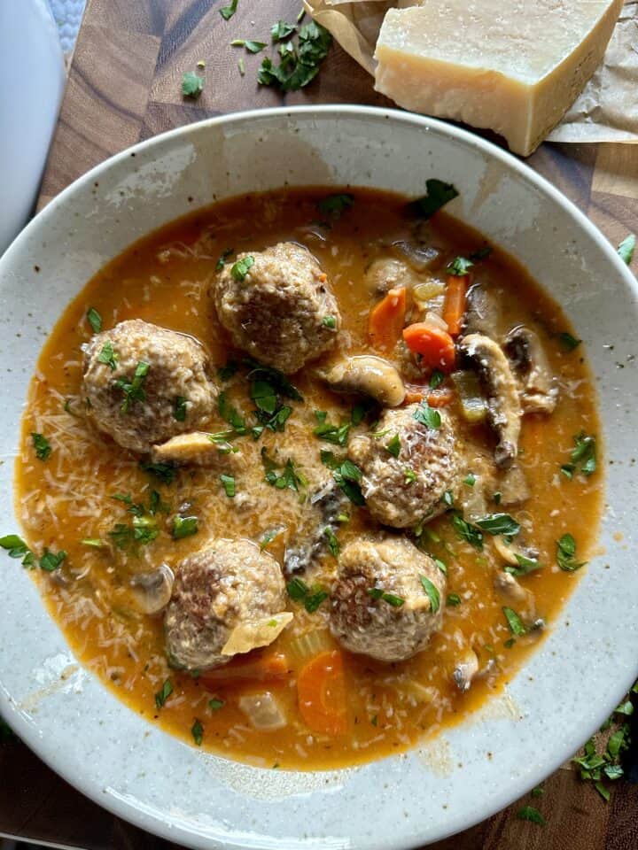 easy meatball soup