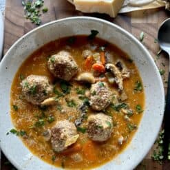 easy meatball soup