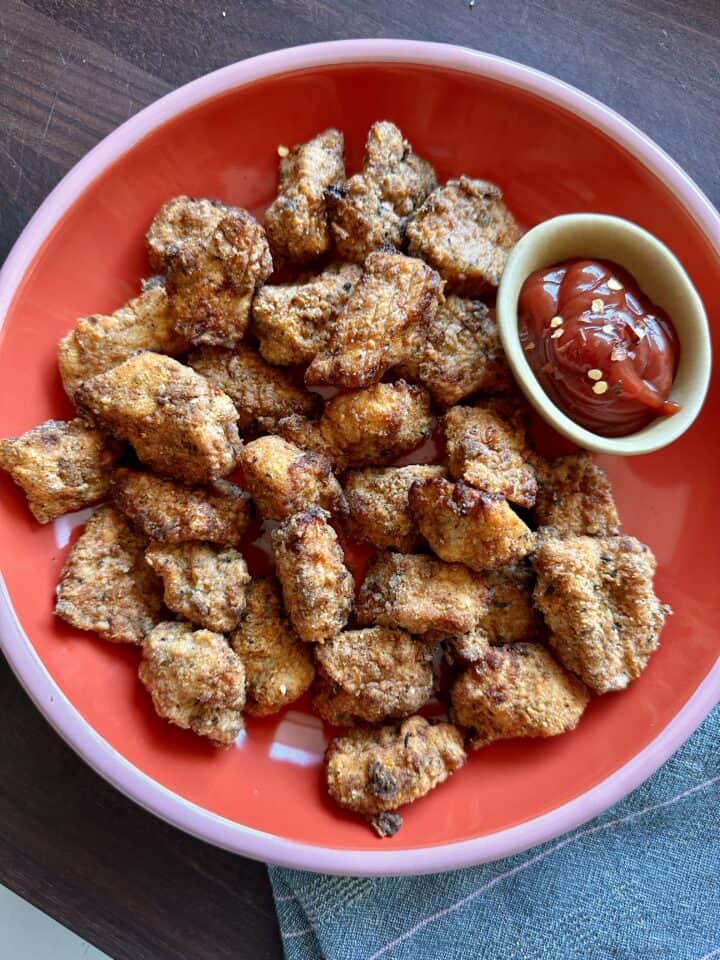 healthy KFC popcorn chicken