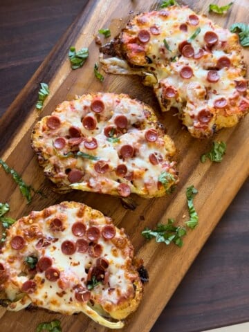 cauliflower pizza steaks