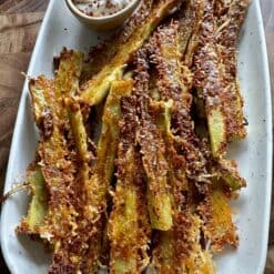 crispy parm broccoli sticks