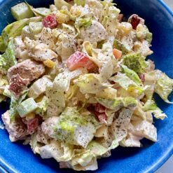 healthy creamy BLT salad