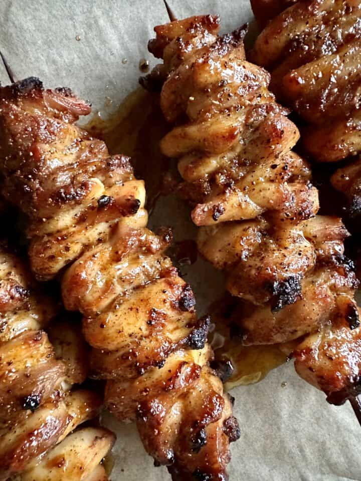 Lemon Pepper Chicken Skewers - I Am Homesteader