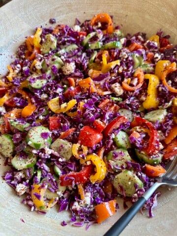 spicy crunch salad