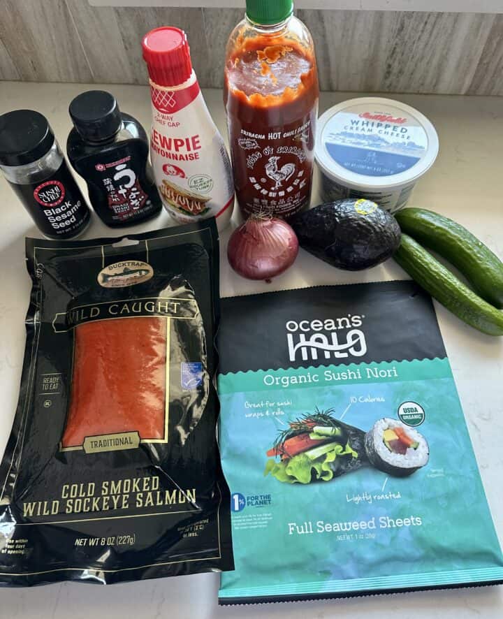 Spicy Salmon Nori Wraps  Wild Planet Foods recipe