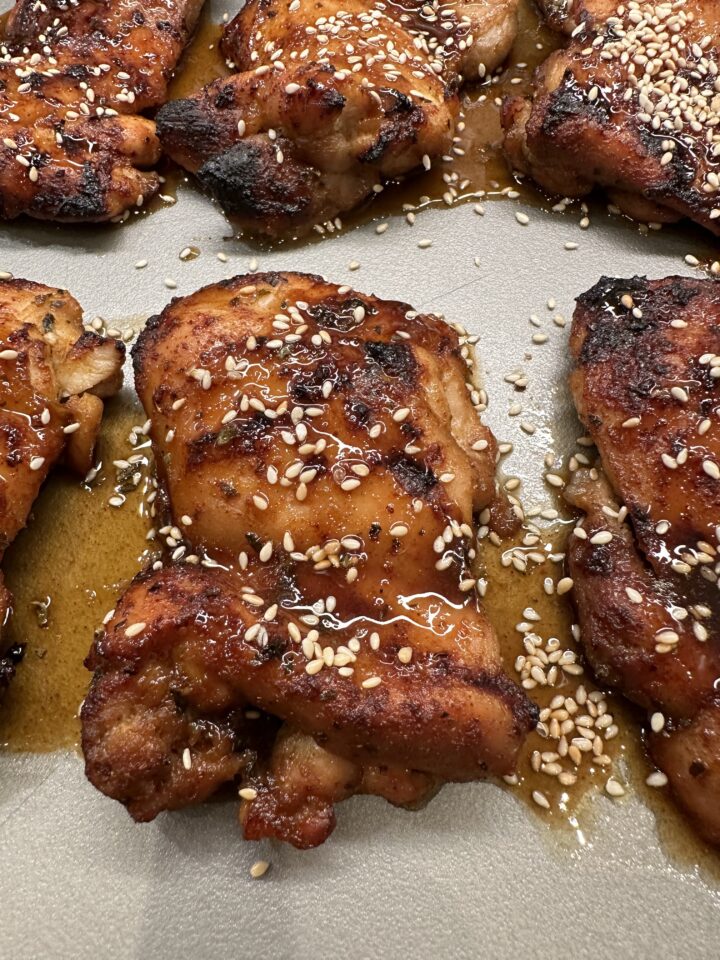 honey ginger sesame chicken recipe