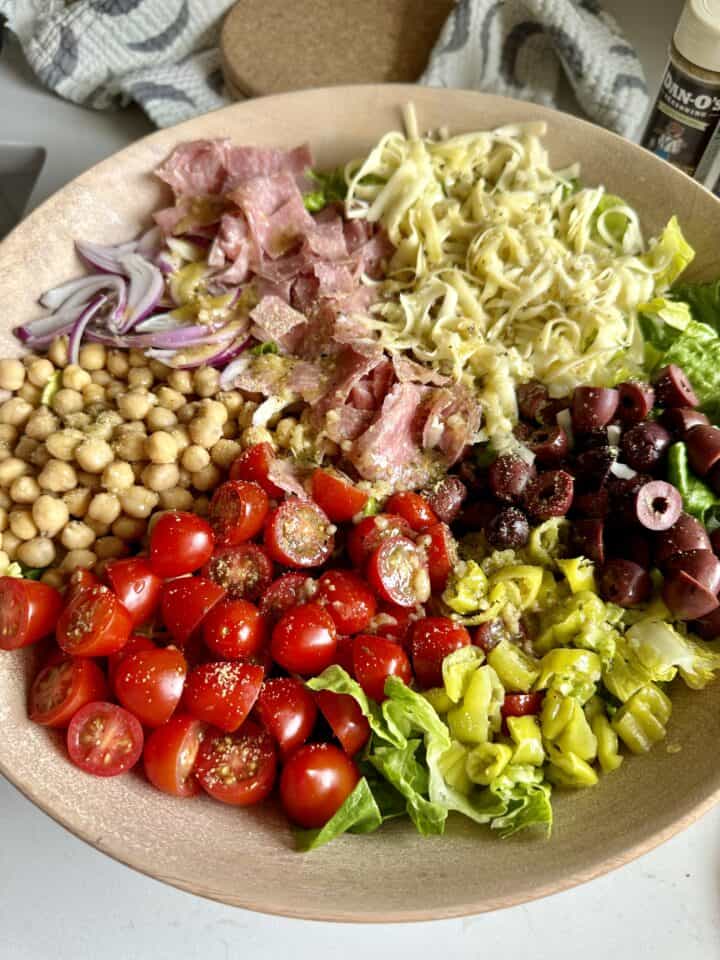 Italian Chopped Salad - Hungry Happens