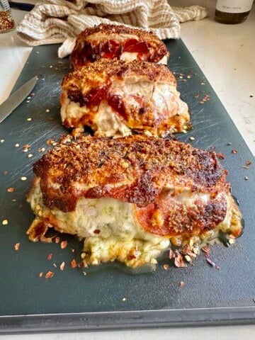Pizza Stuffed Chicken