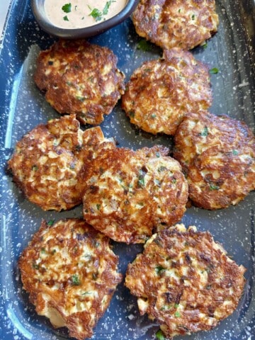 tuna melt fritters