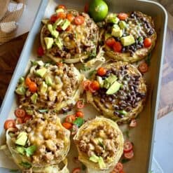 loaded taco cabbage steaks