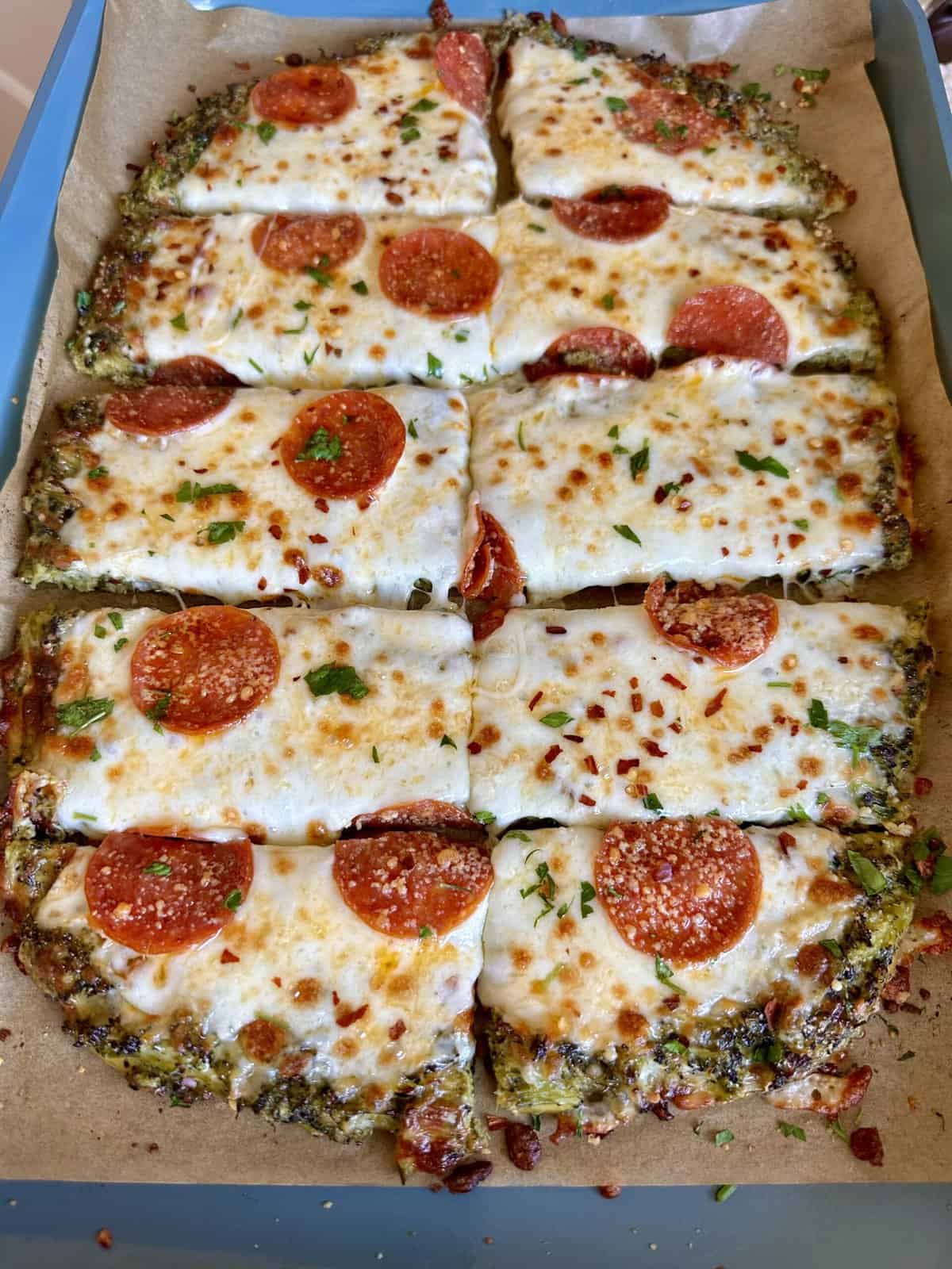 Double-stuffed Sheet-Pan Pizza Recipe by Tasty