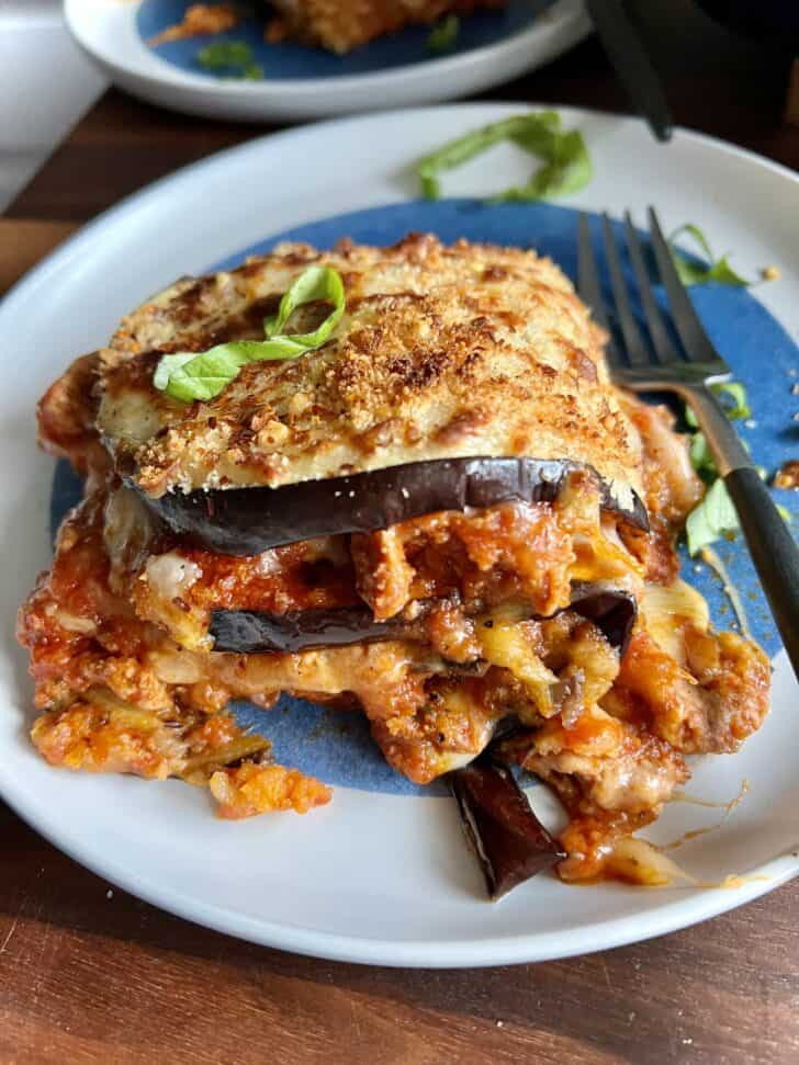 no pasta eggplant lasagna