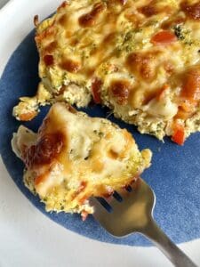 Veggie Breakfast Bars (Low Carb) - Hungry Happens