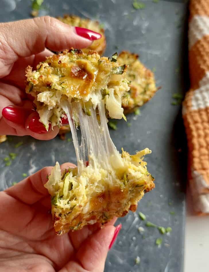 easy cheesy zucchini bites