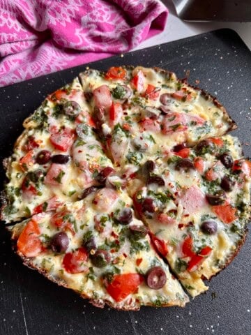 Shredded Tortilla Pizza