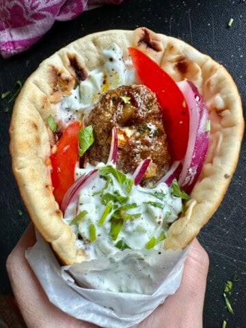 kofta wraps