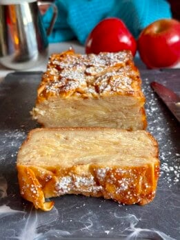 invisible apple cake