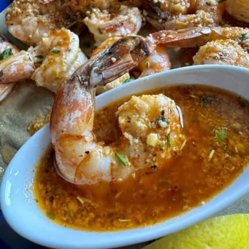 Lemon Garlic Parmesan Shrimp Recipe - Hungry Happens