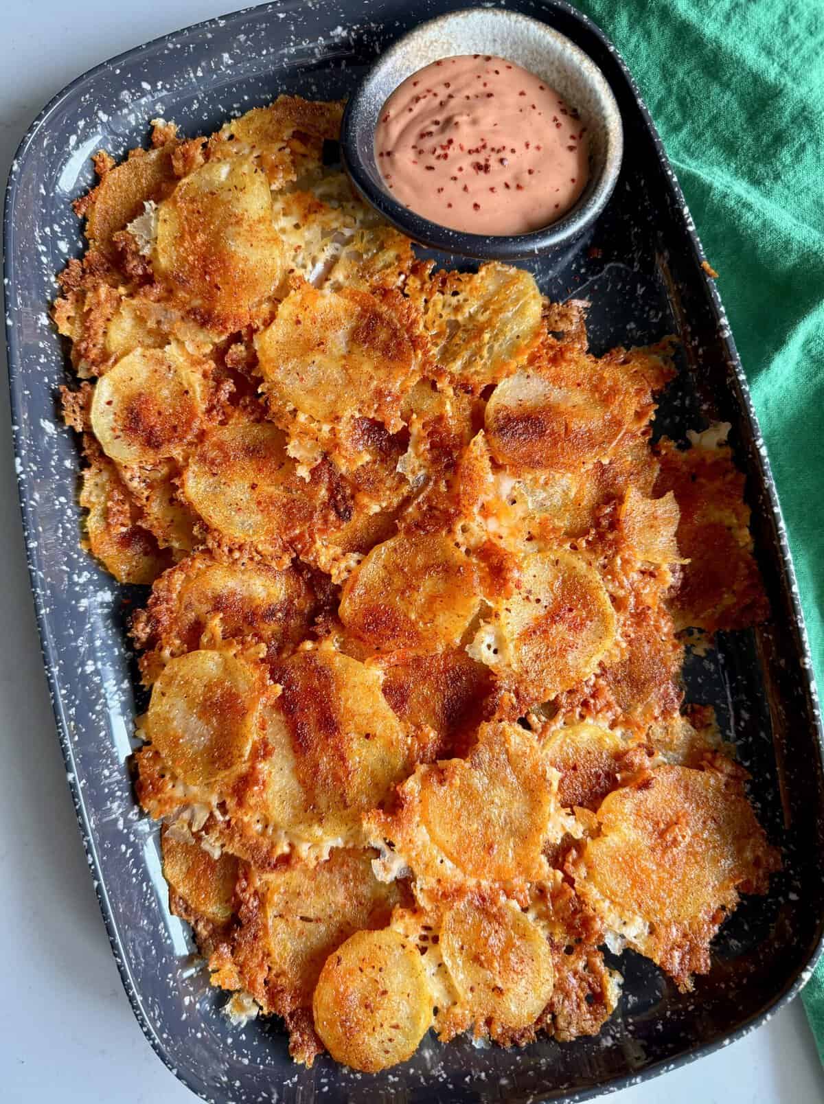 parmesan potato chips