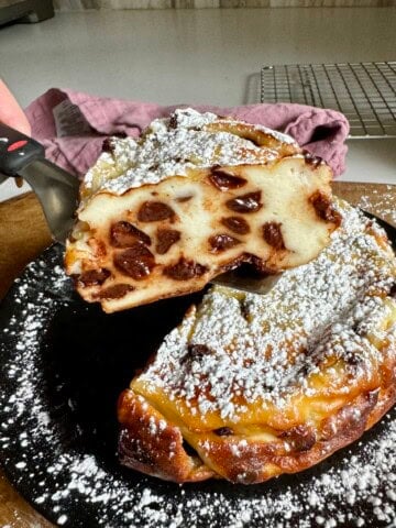 healthy cannoli cake