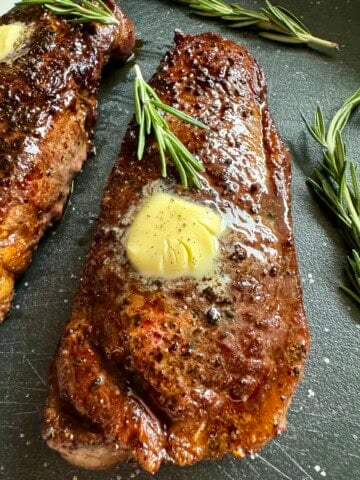 pan seared steak