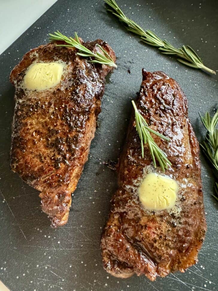 pan seared steak